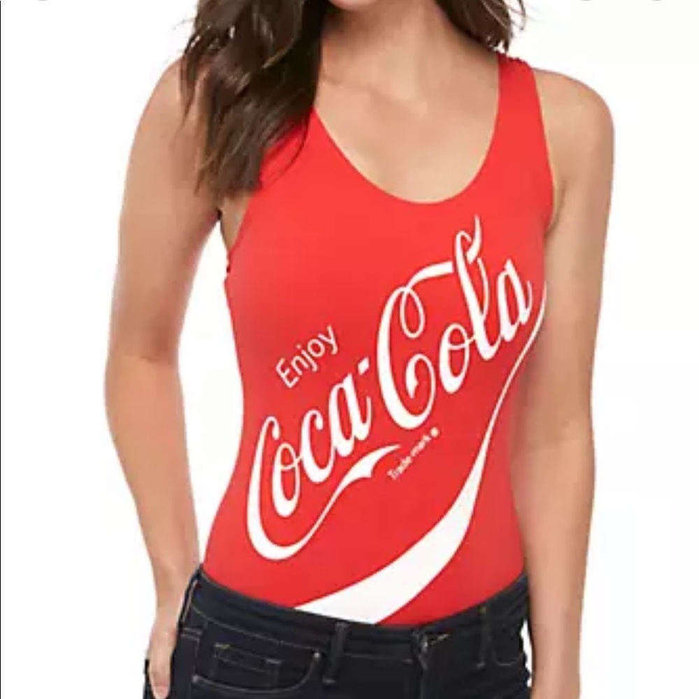 NWOT COCA COLA Bodysuit - XL